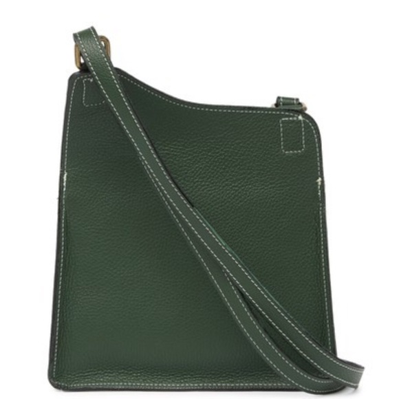 Leather Asymmetrical Crossbody - Picture 6 of 8